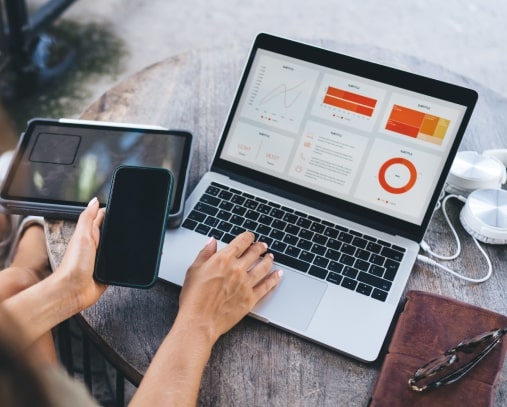 Crop Female Freelancer Working On Laptop 2024 05 22 13 52 34 Utc 1